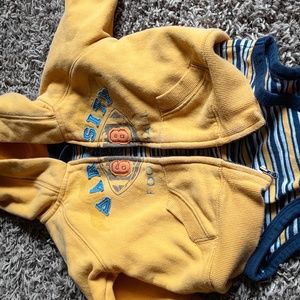 Matching onsie and jacket